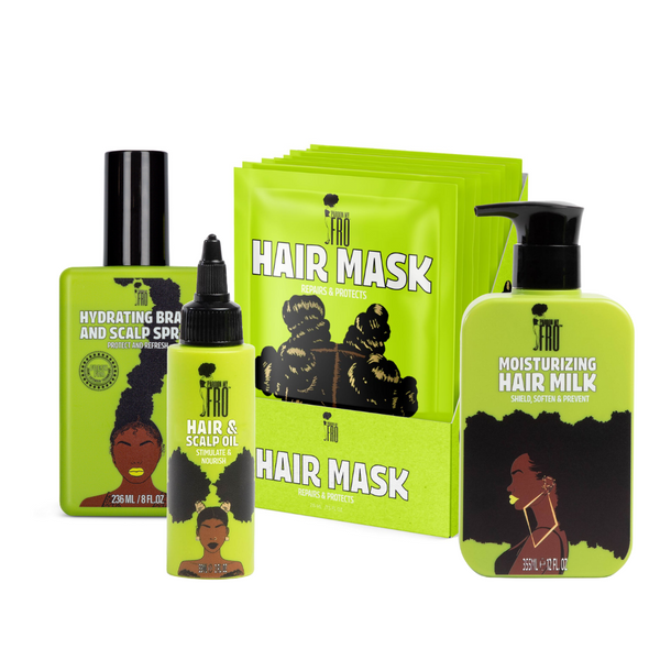 Thirsty Scalp 4-Piece Hair Care Bundle – Pardon My Fro