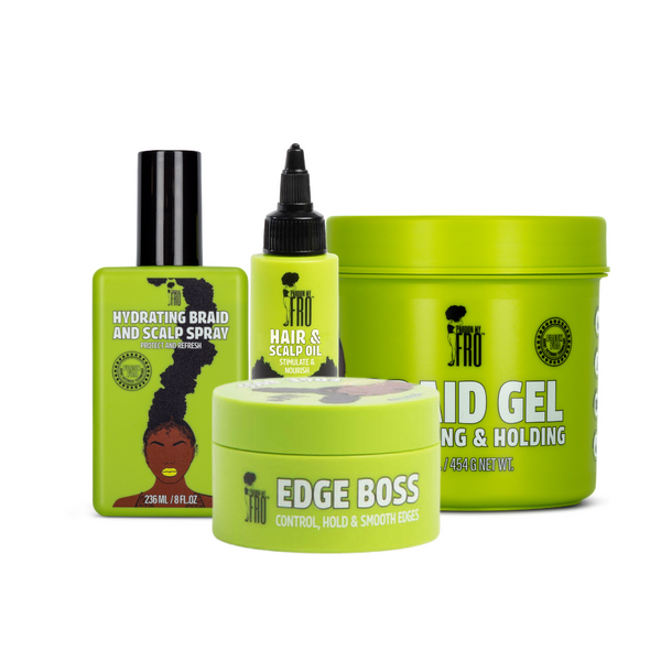 Braids On Fleek 4-Piece Hair Care Bundle – Pardon My Fro