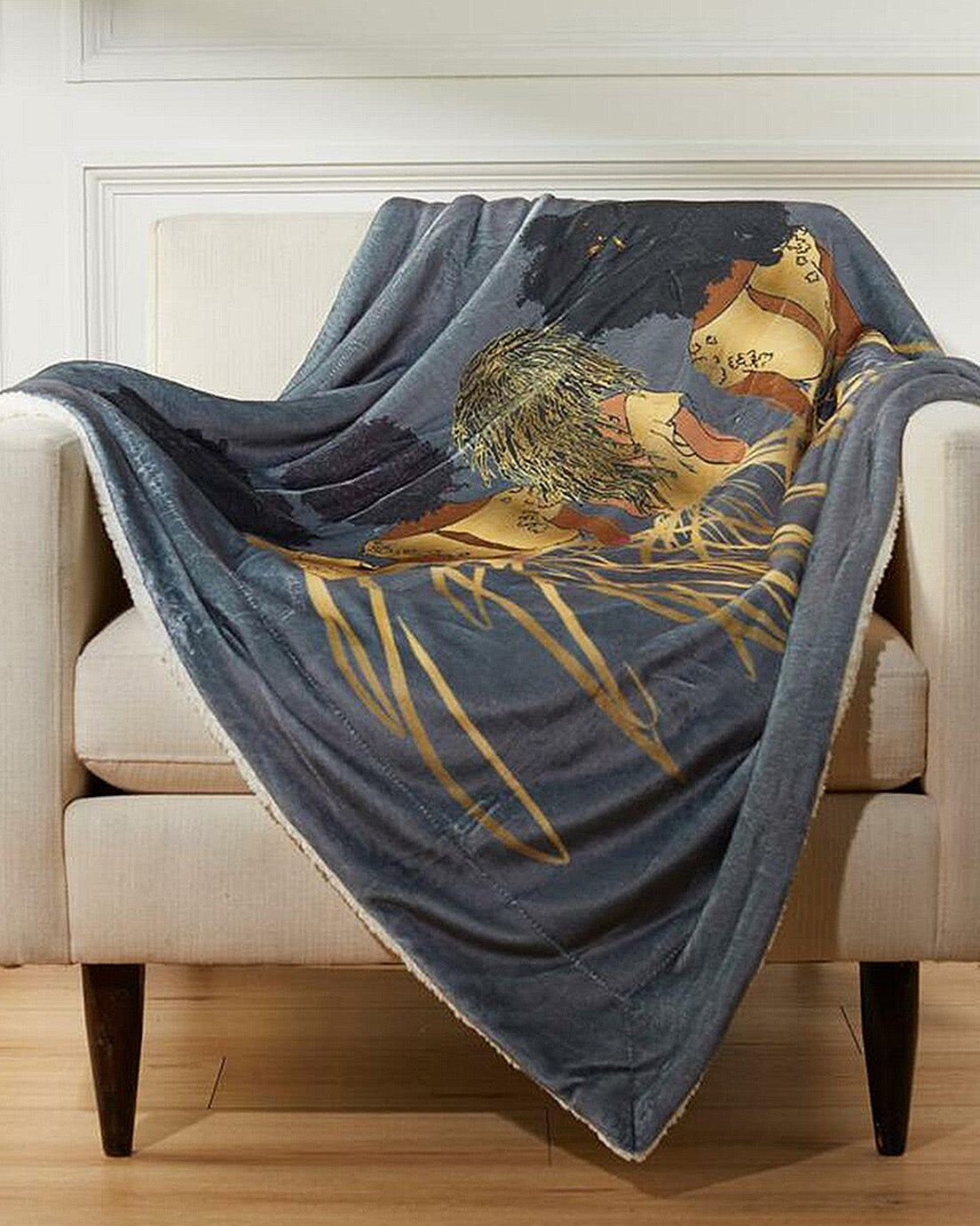 Royal Fleece Throw Blanket